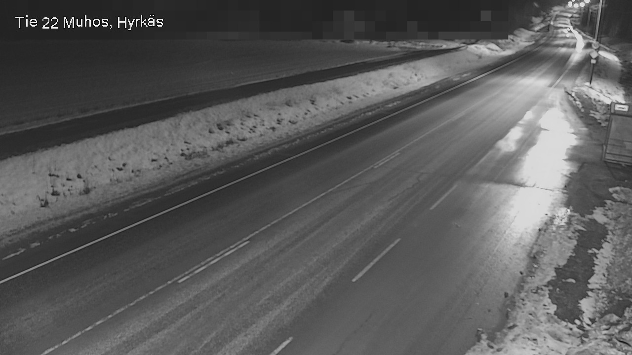 Kelikamerat Kuva Tie 22 Muhos, Hyrkäs, Muhos, Pohjois-Pohjanmaa