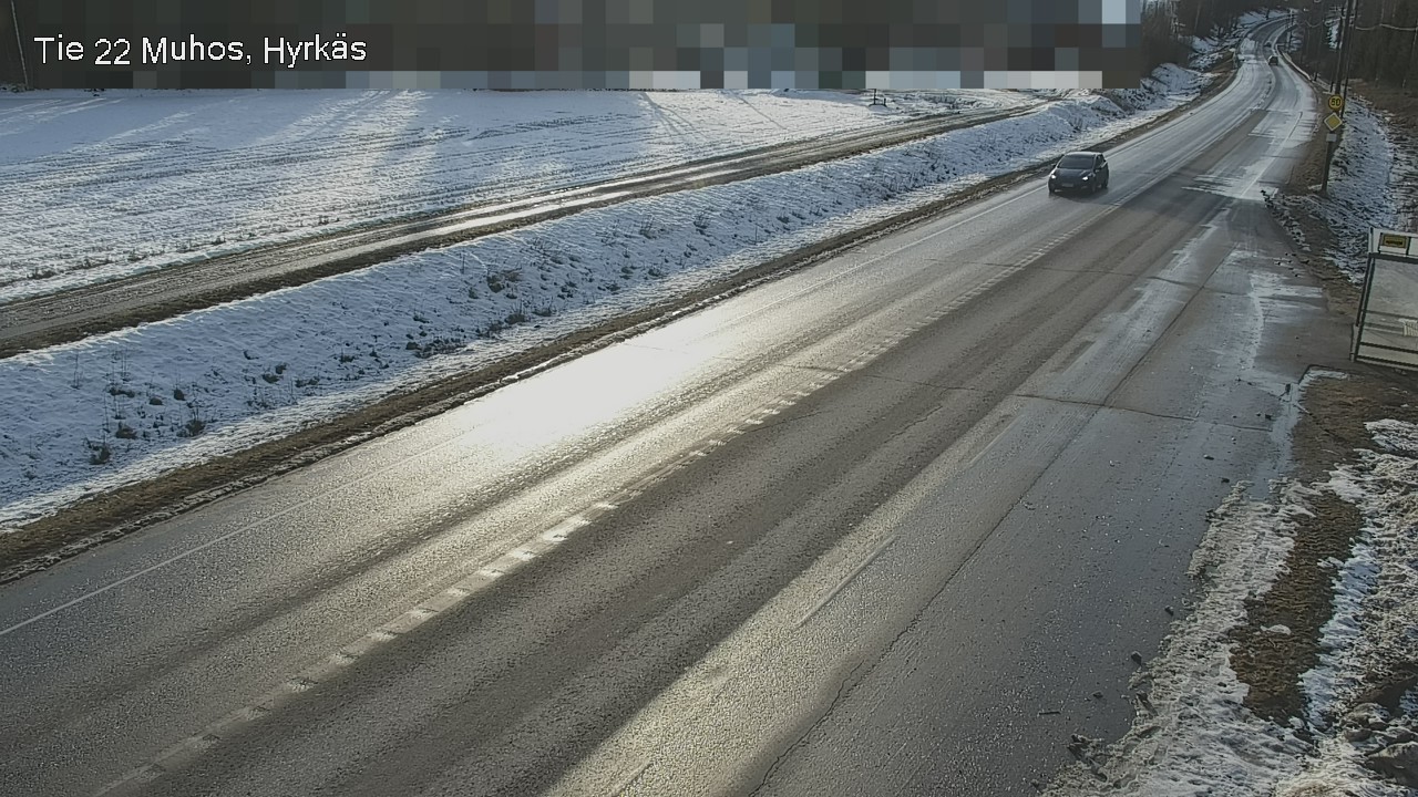 Kelikamerat Kuva Tie 22 Muhos, Hyrkäs, Muhos, Pohjois-Pohjanmaa