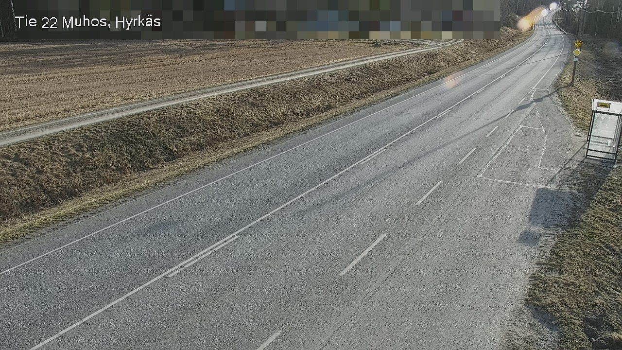 Kelikamerat Kuva Tie 22 Muhos, Hyrkäs, Muhos, Pohjois-Pohjanmaa
