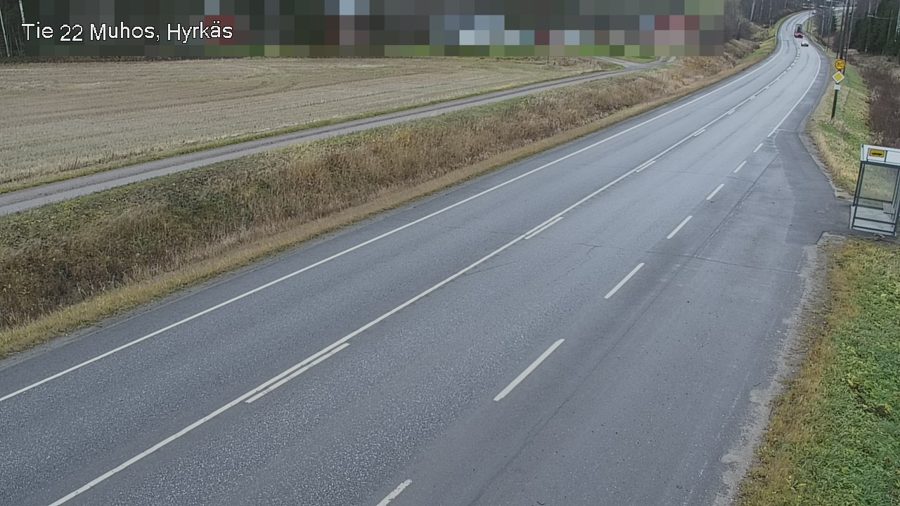 Kelikamerat Kuva Tie 22 Muhos, Hyrkäs, Muhos, Pohjois-Pohjanmaa