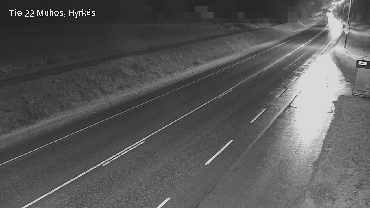 Kelikamerat Kuva Tie 22 Muhos, Hyrkäs, Muhos, Pohjois-Pohjanmaa