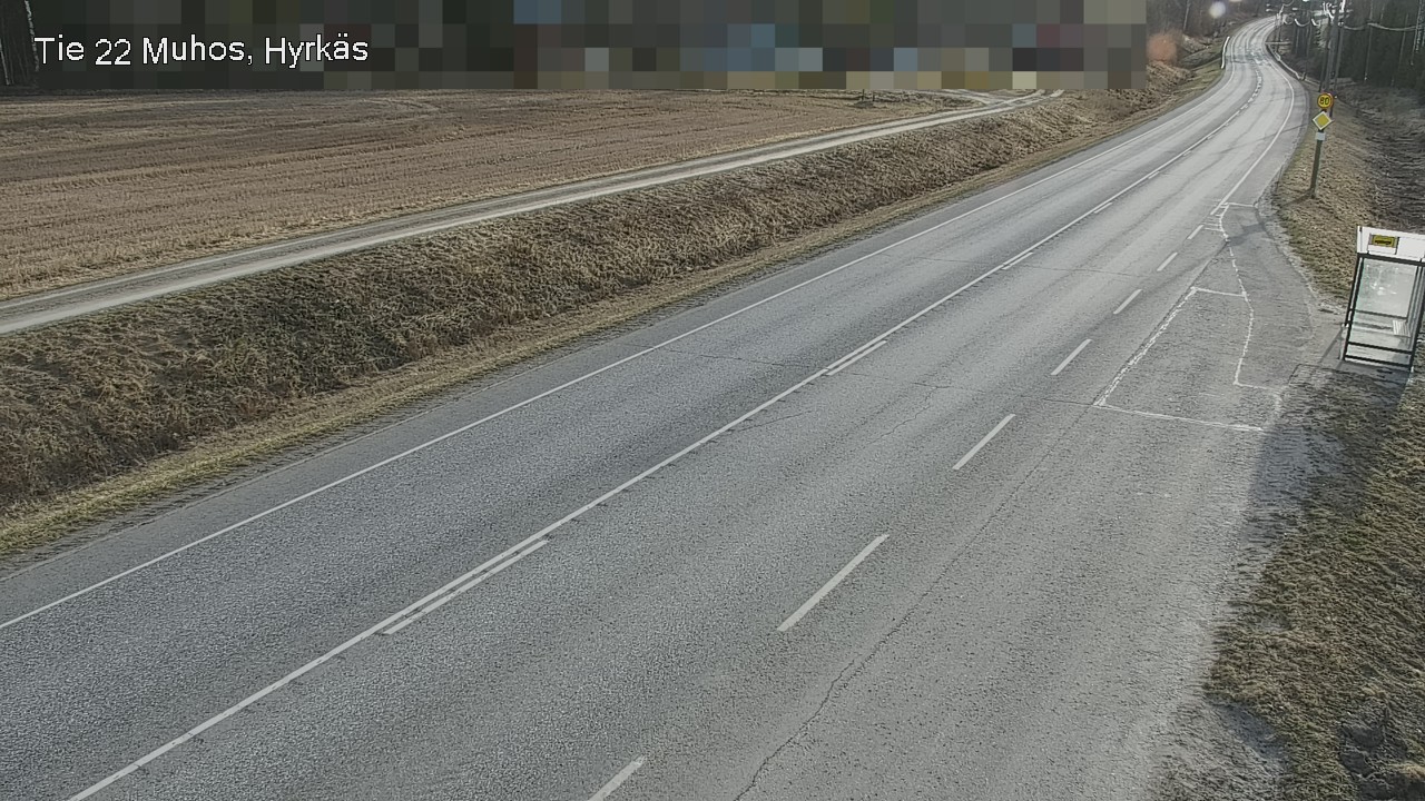 Kelikamerat Kuva Tie 22 Muhos, Hyrkäs, Muhos, Pohjois-Pohjanmaa