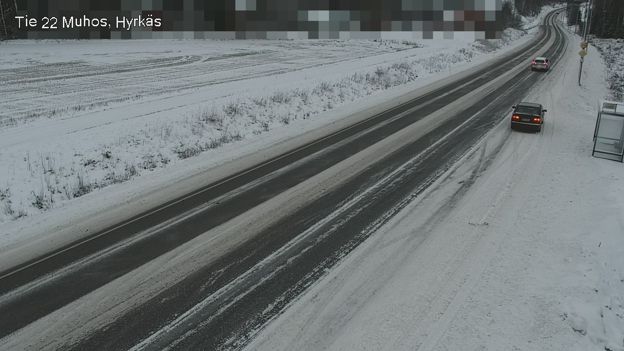 Kelikamerat Kuva Tie 22 Muhos, Hyrkäs, Muhos, Pohjois-Pohjanmaa