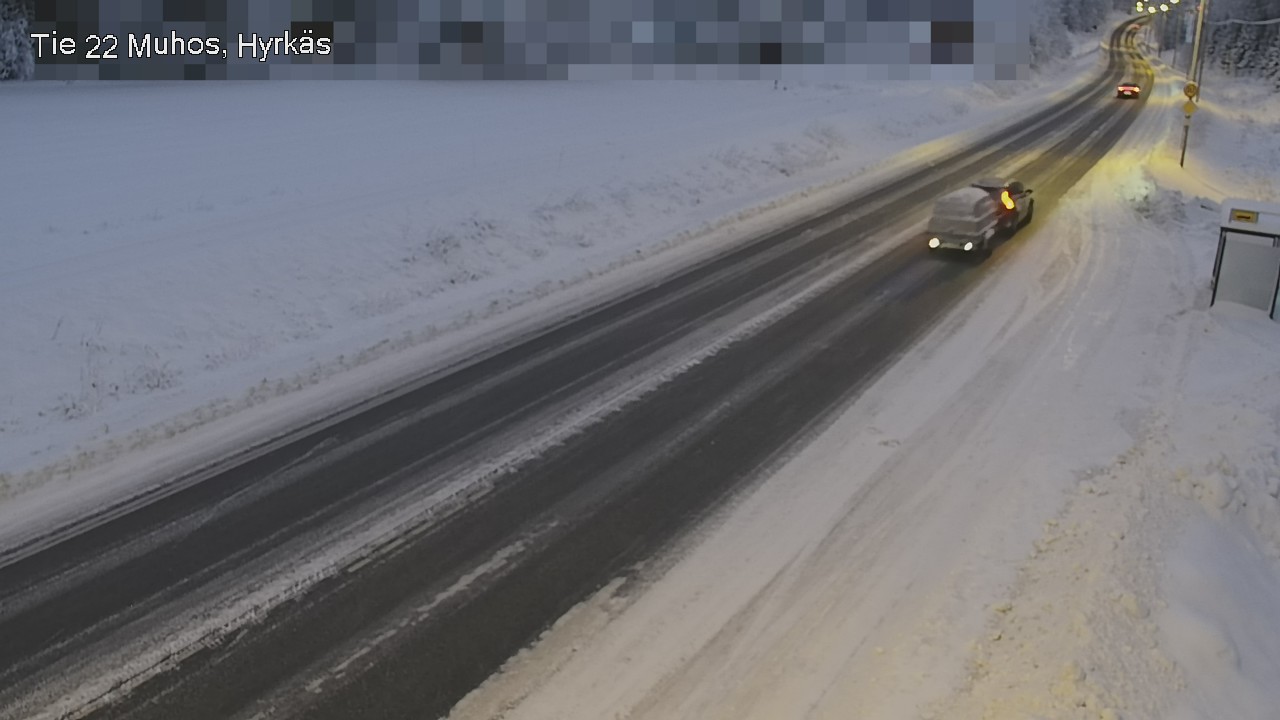 Kelikamerat Kuva Tie 22 Muhos, Hyrkäs, Muhos, Pohjois-Pohjanmaa