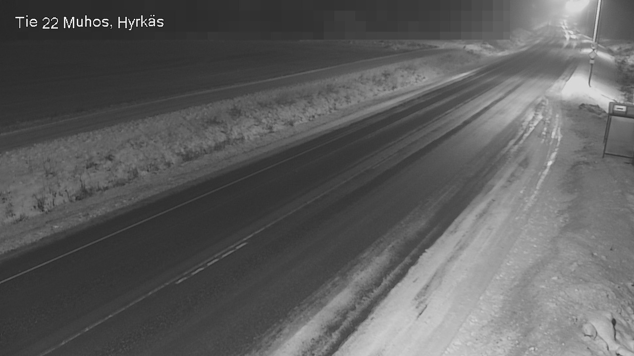 Kelikamerat Kuva Tie 22 Muhos, Hyrkäs, Muhos, Pohjois-Pohjanmaa