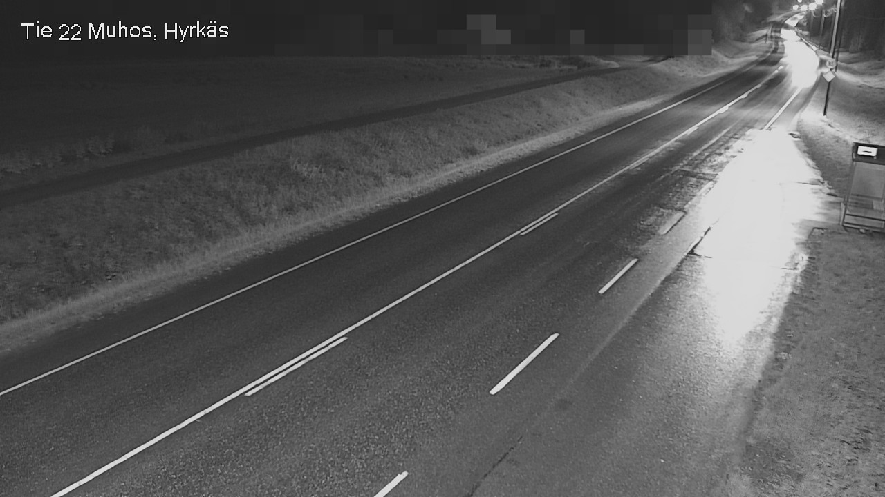 Kelikamerat Kuva Tie 22 Muhos, Hyrkäs, Muhos, Pohjois-Pohjanmaa