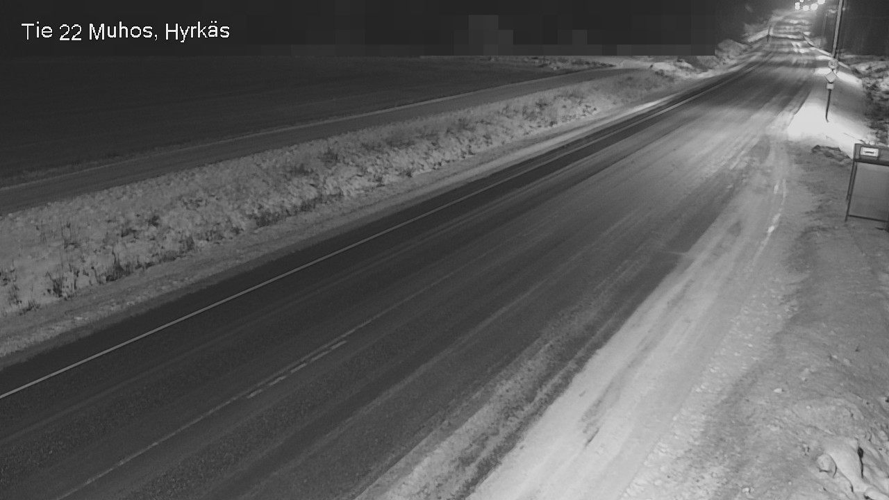 Kelikamerat Kuva Tie 22 Muhos, Hyrkäs, Muhos, Pohjois-Pohjanmaa