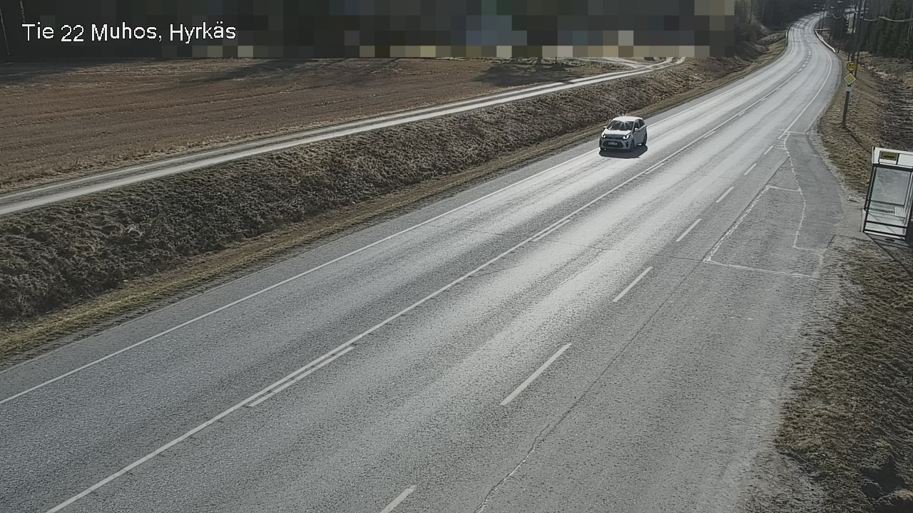 Kelikamerat Kuva Tie 22 Muhos, Hyrkäs, Muhos, Pohjois-Pohjanmaa