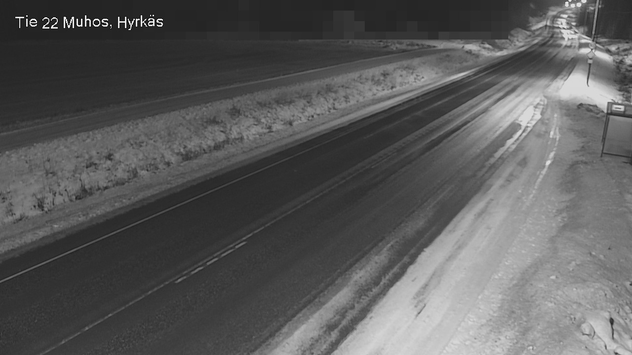 Kelikamerat Kuva Tie 22 Muhos, Hyrkäs, Muhos, Pohjois-Pohjanmaa