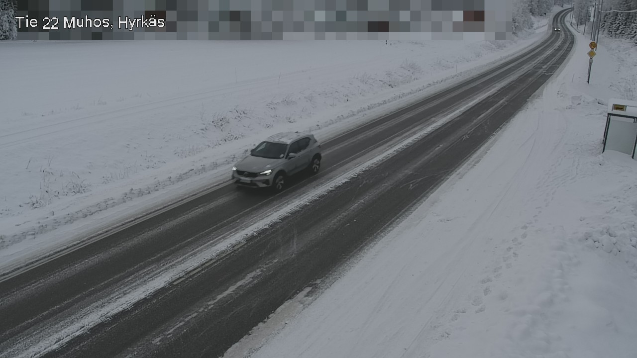 Kelikamerat Kuva Tie 22 Muhos, Hyrkäs, Muhos, Pohjois-Pohjanmaa