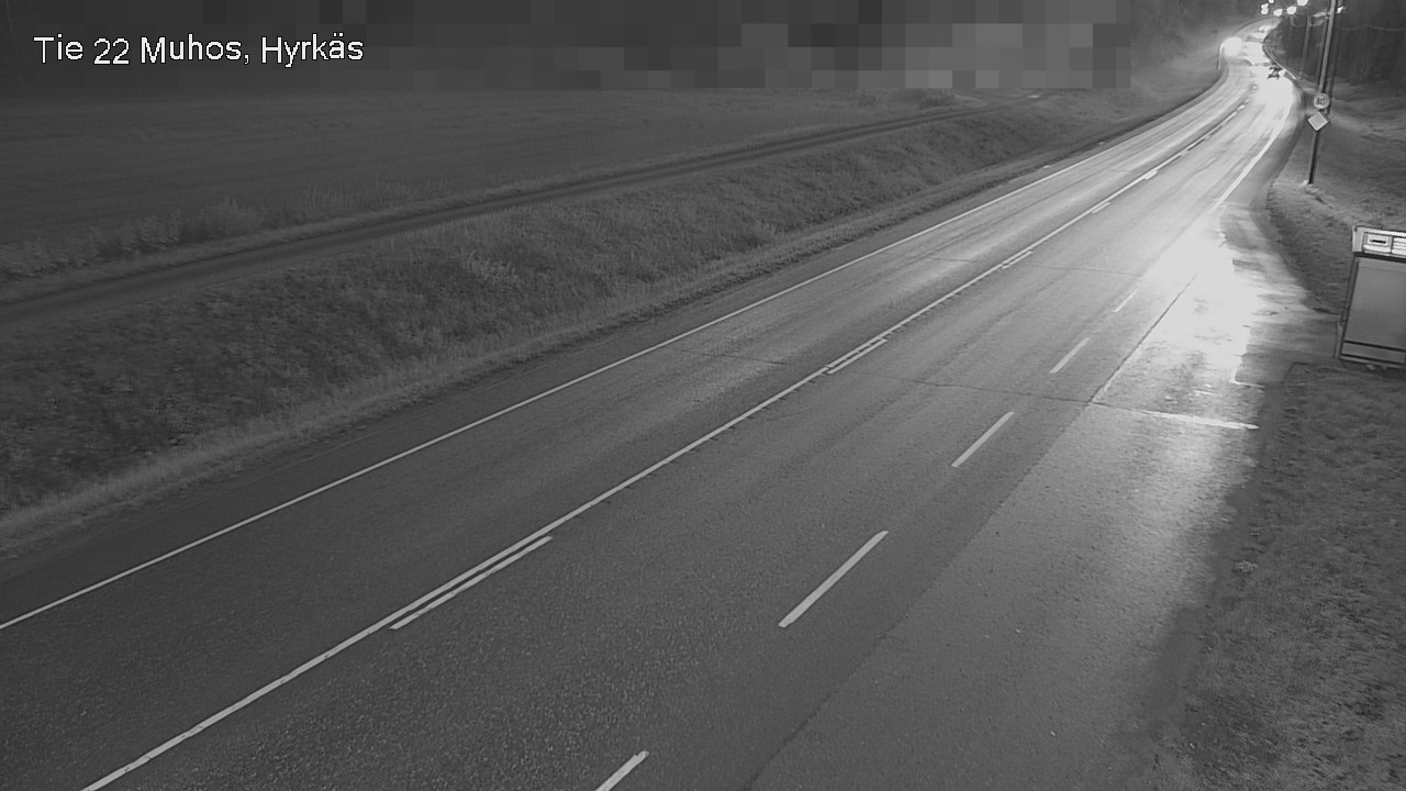 Kelikamerat Kuva Tie 22 Muhos, Hyrkäs, Muhos, Pohjois-Pohjanmaa