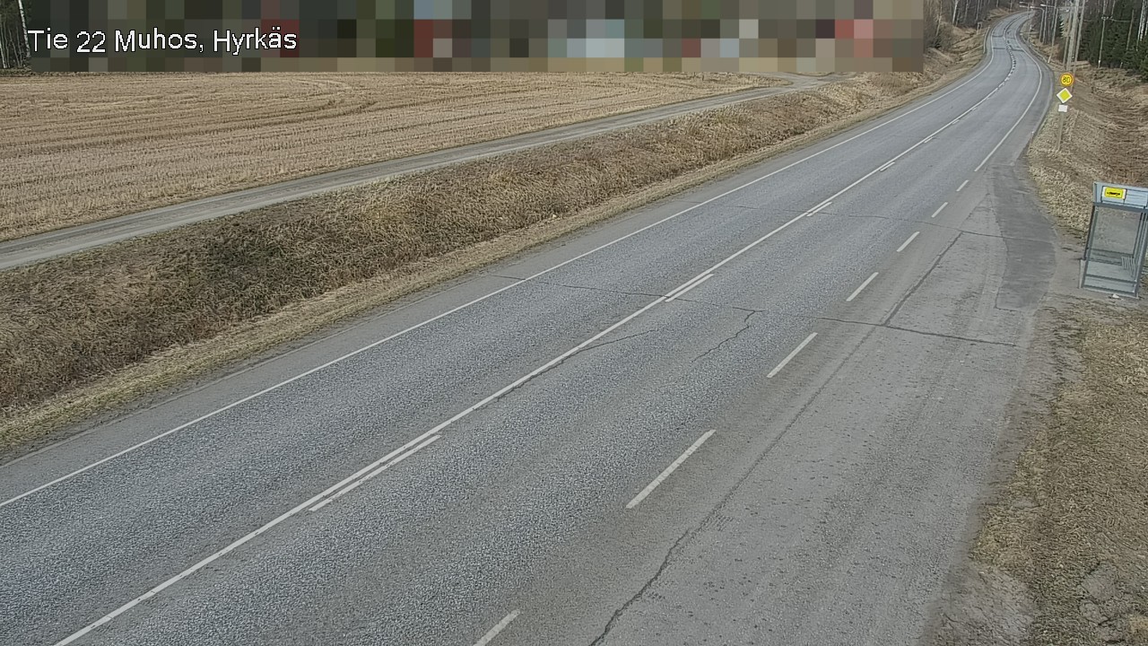 Kelikamerat Kuva Tie 22 Muhos, Hyrkäs, Muhos, Pohjois-Pohjanmaa