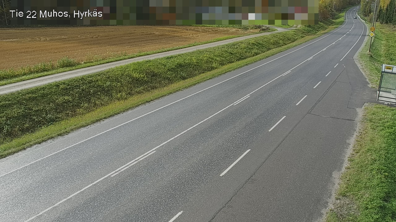 Kelikamerat Kuva Tie 22 Muhos, Hyrkäs, Muhos, Pohjois-Pohjanmaa