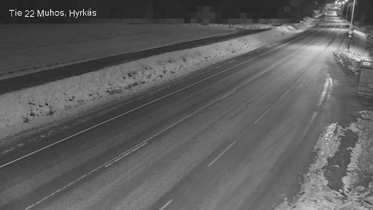 Kelikamerat Kuva Tie 22 Muhos, Hyrkäs, Muhos, Pohjois-Pohjanmaa