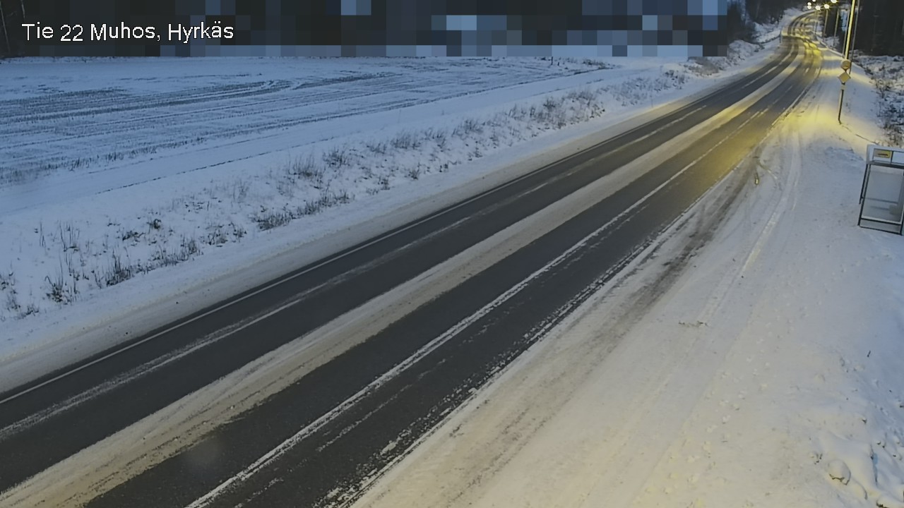 Kelikamerat Kuva Tie 22 Muhos, Hyrkäs, Muhos, Pohjois-Pohjanmaa