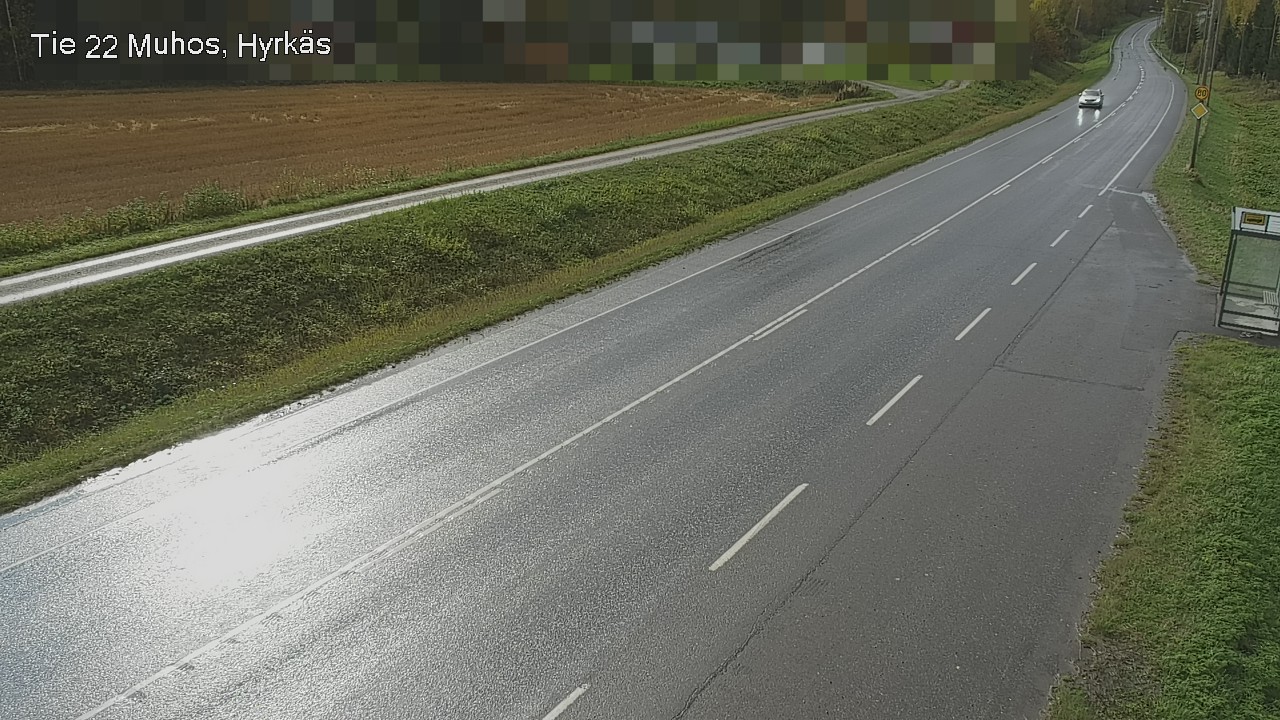 Kelikamerat Kuva Tie 22 Muhos, Hyrkäs, Muhos, Pohjois-Pohjanmaa