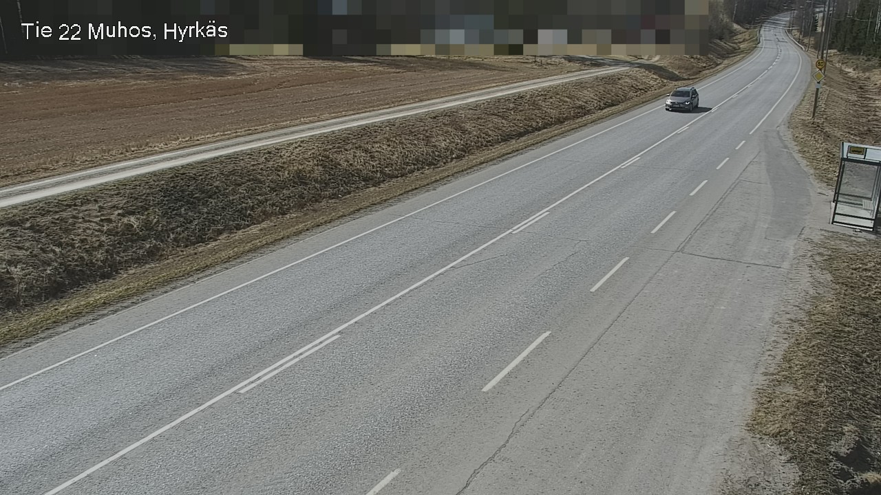 Kelikamerat Kuva Tie 22 Muhos, Hyrkäs, Muhos, Pohjois-Pohjanmaa