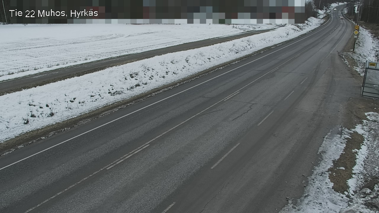 Kelikamerat Kuva Tie 22 Muhos, Hyrkäs, Muhos, Pohjois-Pohjanmaa