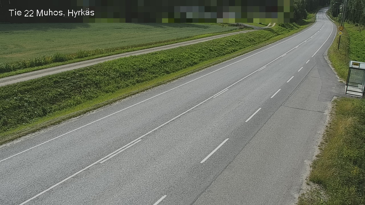 Kelikamerat Kuva Tie 22 Muhos, Hyrkäs, Muhos, Pohjois-Pohjanmaa