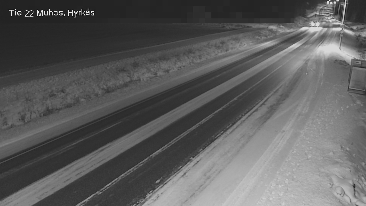 Kelikamerat Kuva Tie 22 Muhos, Hyrkäs, Muhos, Pohjois-Pohjanmaa