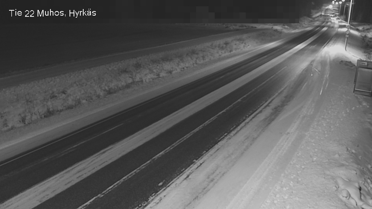 Kelikamerat Kuva Tie 22 Muhos, Hyrkäs, Muhos, Pohjois-Pohjanmaa