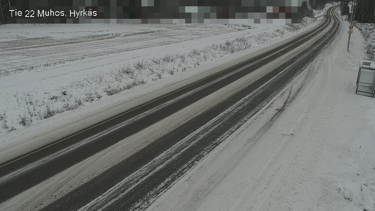 Kelikamerat Kuva Tie 22 Muhos, Hyrkäs, Muhos, Pohjois-Pohjanmaa