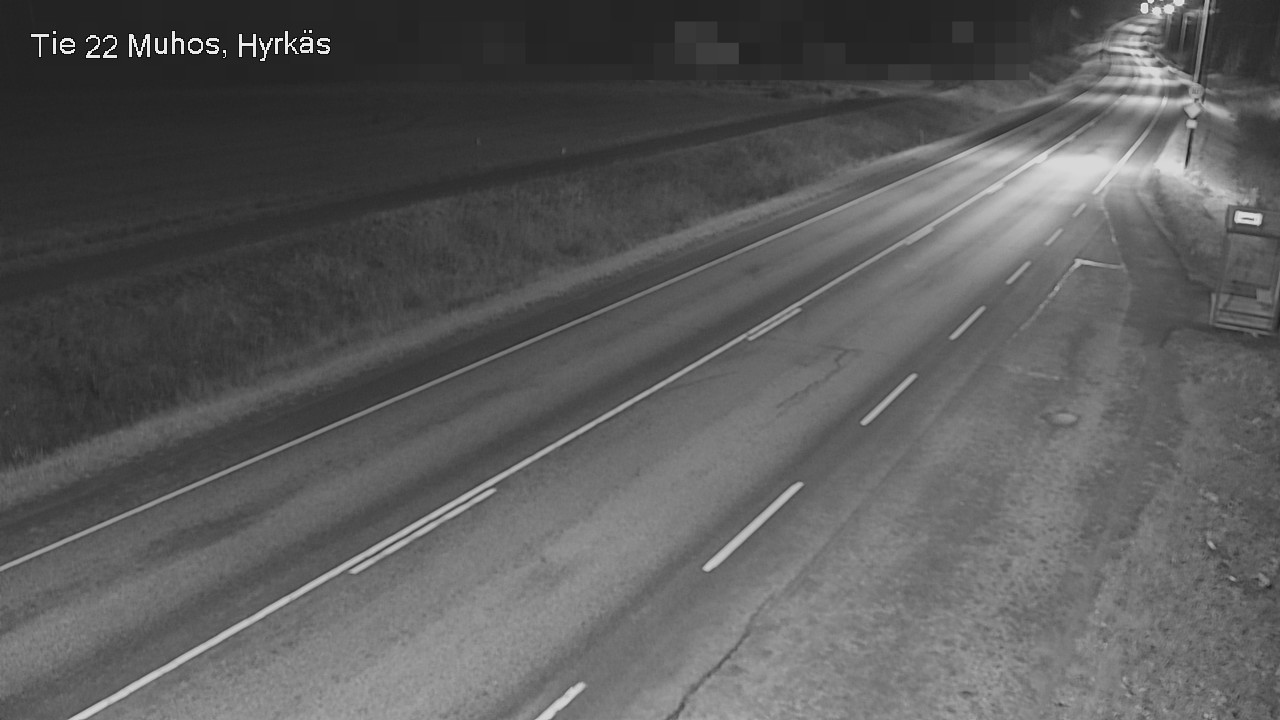 Kelikamerat Kuva Tie 22 Muhos, Hyrkäs, Muhos, Pohjois-Pohjanmaa