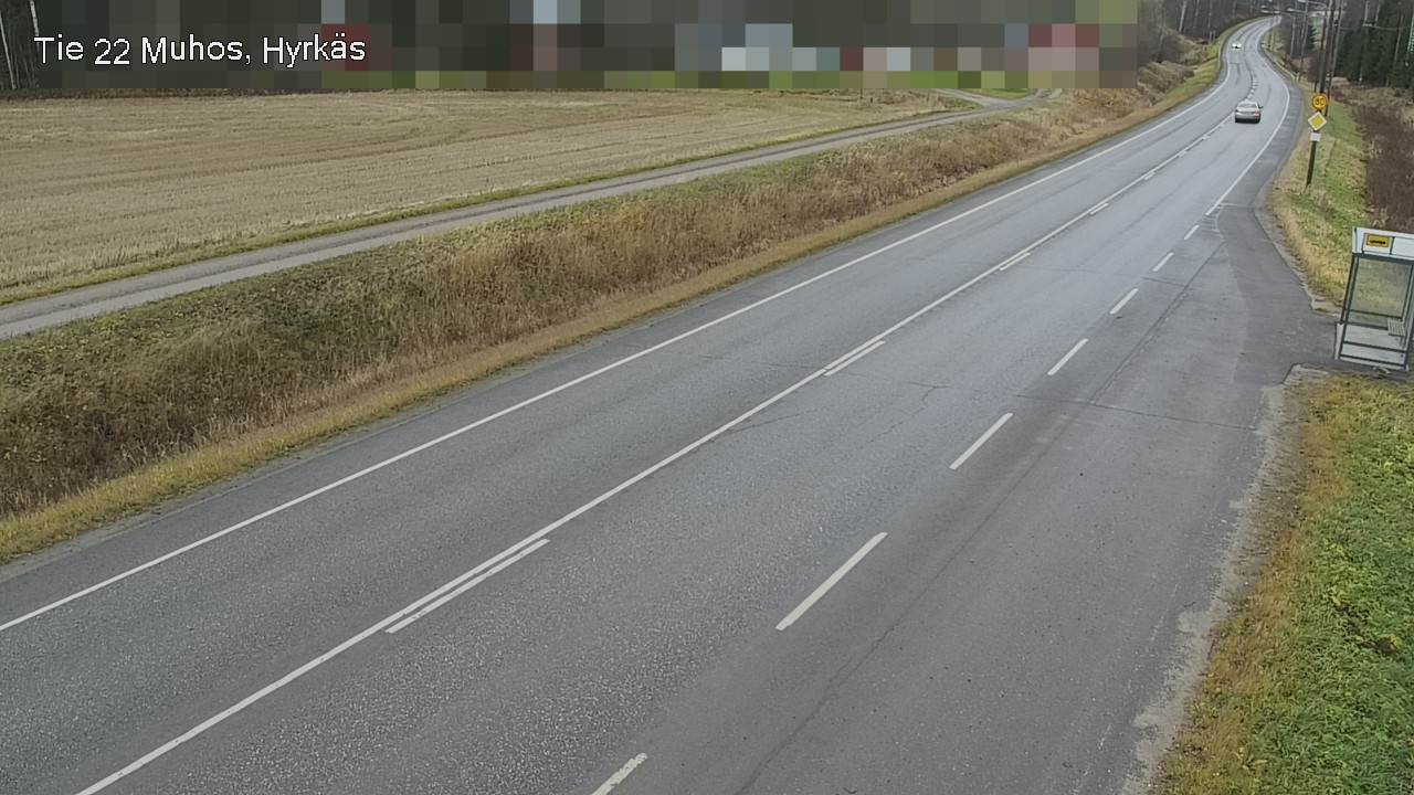 Kelikamerat Kuva Tie 22 Muhos, Hyrkäs, Muhos, Pohjois-Pohjanmaa