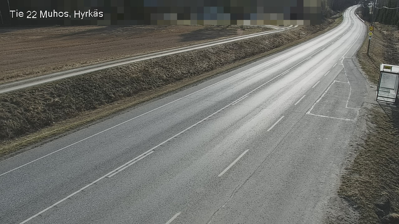 Kelikamerat Kuva Tie 22 Muhos, Hyrkäs, Muhos, Pohjois-Pohjanmaa