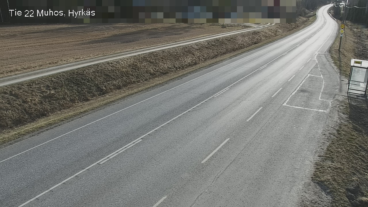 Kelikamerat Kuva Tie 22 Muhos, Hyrkäs, Muhos, Pohjois-Pohjanmaa