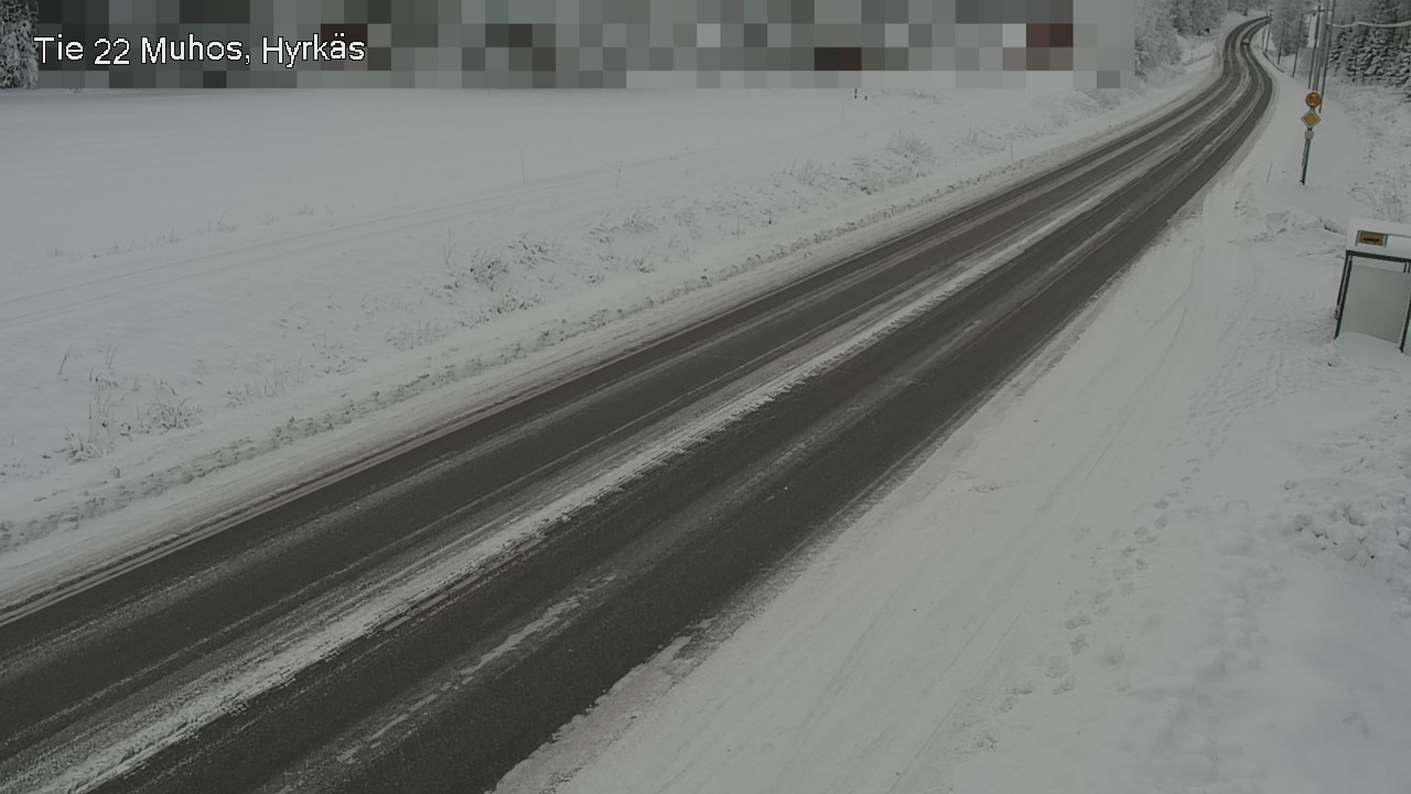 Kelikamerat Kuva Tie 22 Muhos, Hyrkäs, Muhos, Pohjois-Pohjanmaa