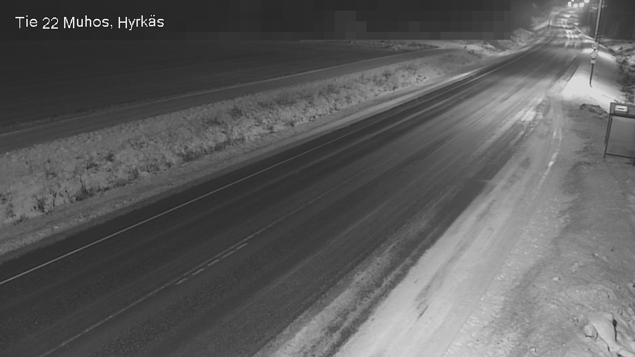 Kelikamerat Kuva Tie 22 Muhos, Hyrkäs, Muhos, Pohjois-Pohjanmaa