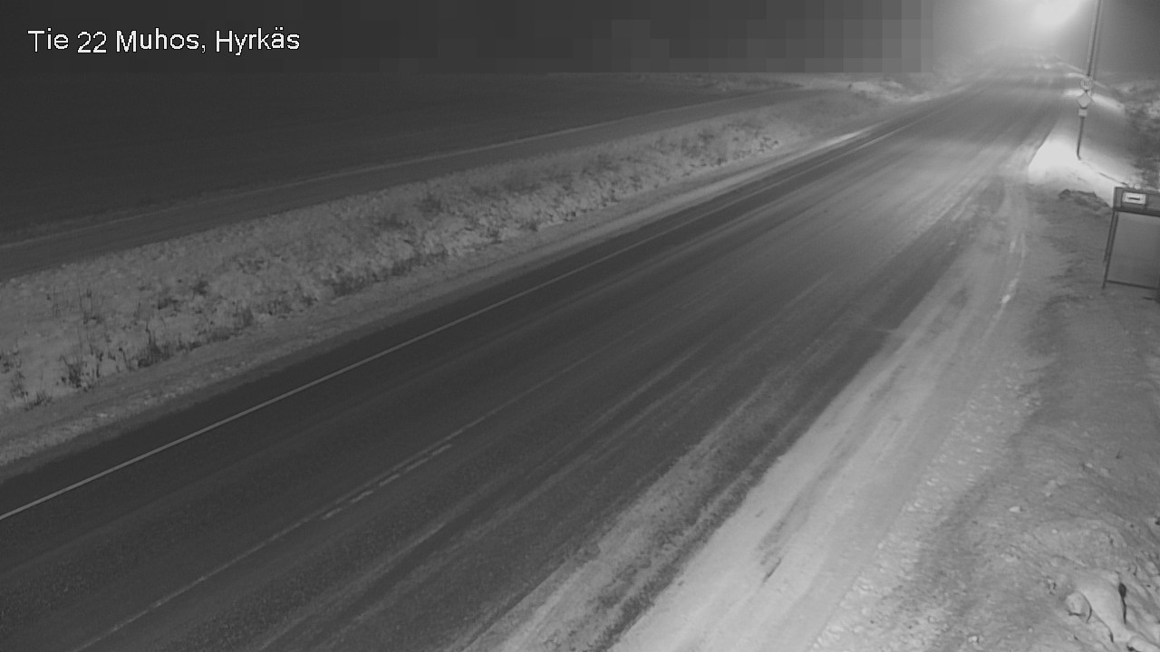 Kelikamerat Kuva Tie 22 Muhos, Hyrkäs, Muhos, Pohjois-Pohjanmaa