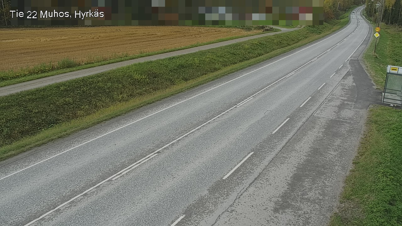 Kelikamerat Kuva Tie 22 Muhos, Hyrkäs, Muhos, Pohjois-Pohjanmaa