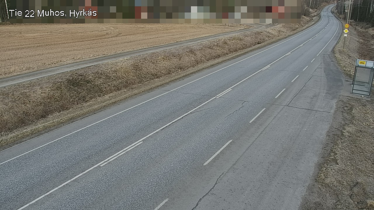Kelikamerat Kuva Tie 22 Muhos, Hyrkäs, Muhos, Pohjois-Pohjanmaa