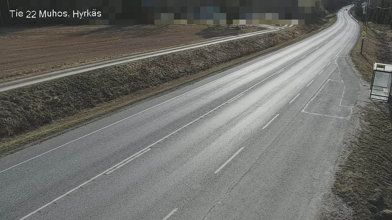Kelikamerat Kuva Tie 22 Muhos, Hyrkäs, Muhos, Pohjois-Pohjanmaa