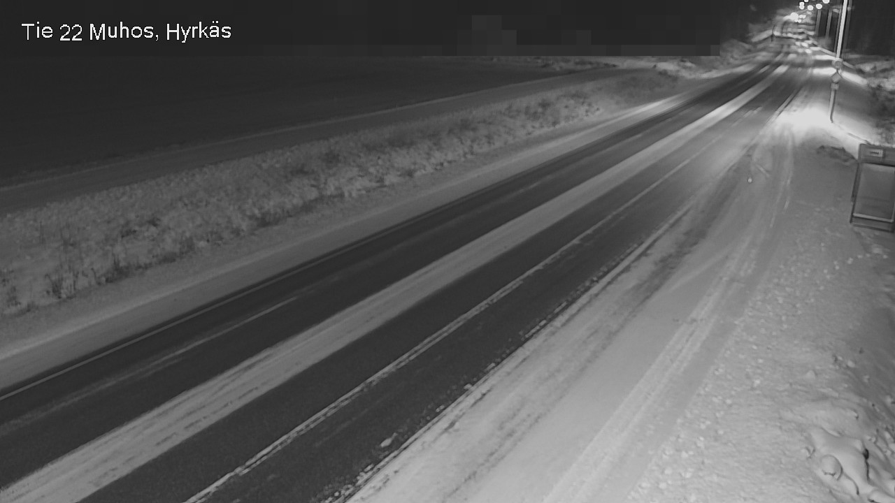 Kelikamerat Kuva Tie 22 Muhos, Hyrkäs, Muhos, Pohjois-Pohjanmaa