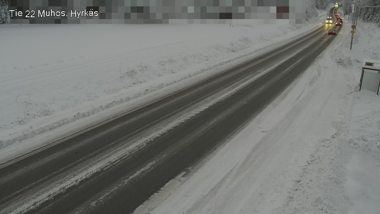 Kelikamerat Kuva Tie 22 Muhos, Hyrkäs, Muhos, Pohjois-Pohjanmaa