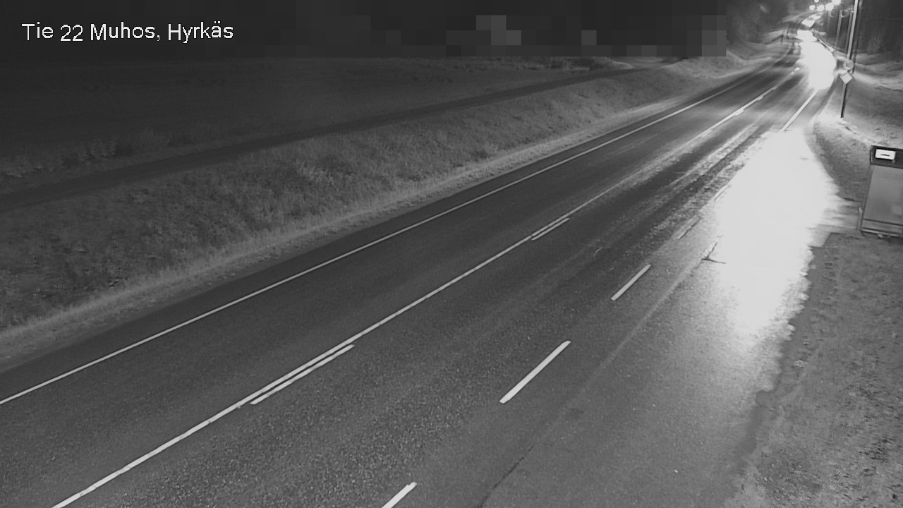 Kelikamerat Kuva Tie 22 Muhos, Hyrkäs, Muhos, Pohjois-Pohjanmaa