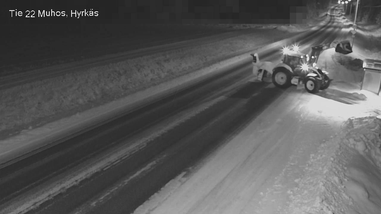 Kelikamerat Kuva Tie 22 Muhos, Hyrkäs, Muhos, Pohjois-Pohjanmaa