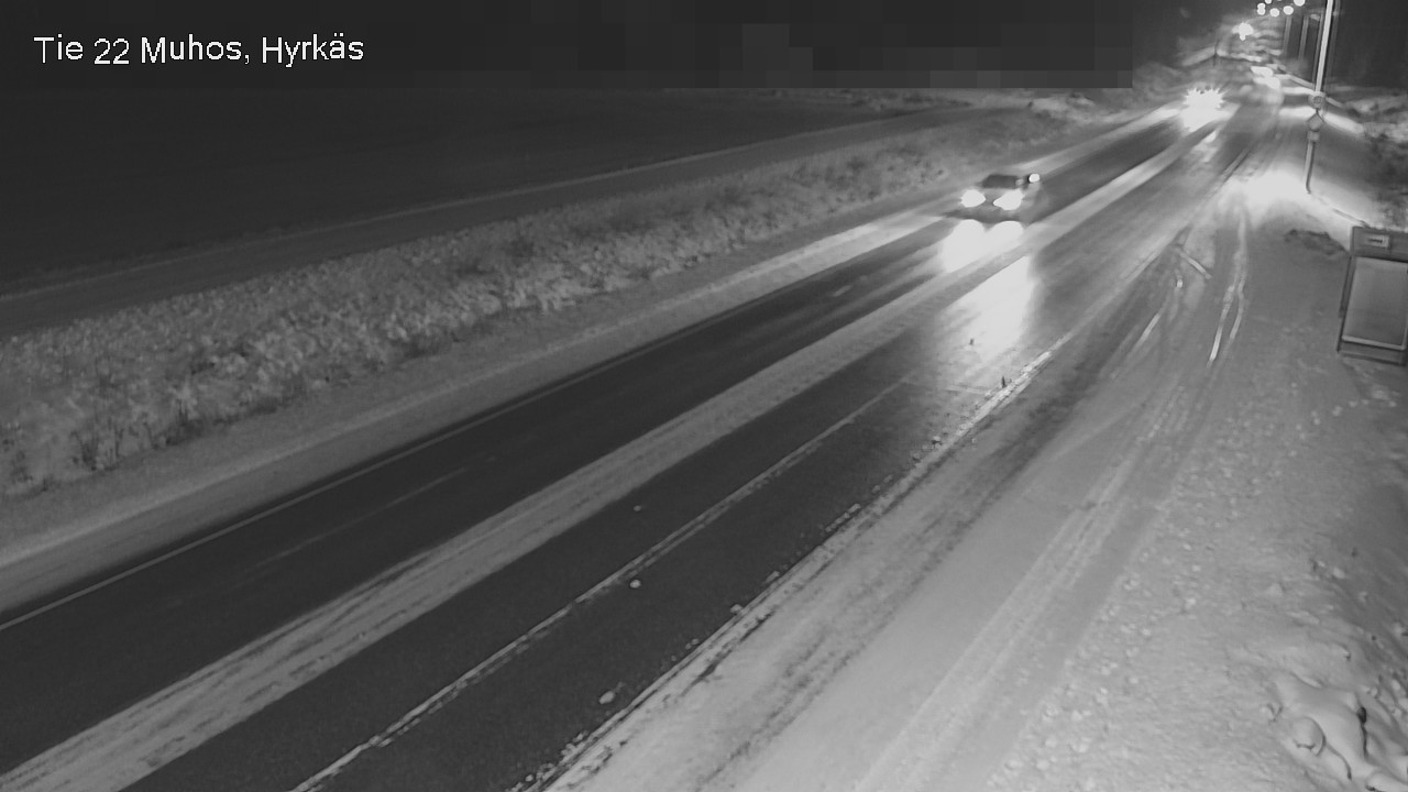 Kelikamerat Kuva Tie 22 Muhos, Hyrkäs, Muhos, Pohjois-Pohjanmaa