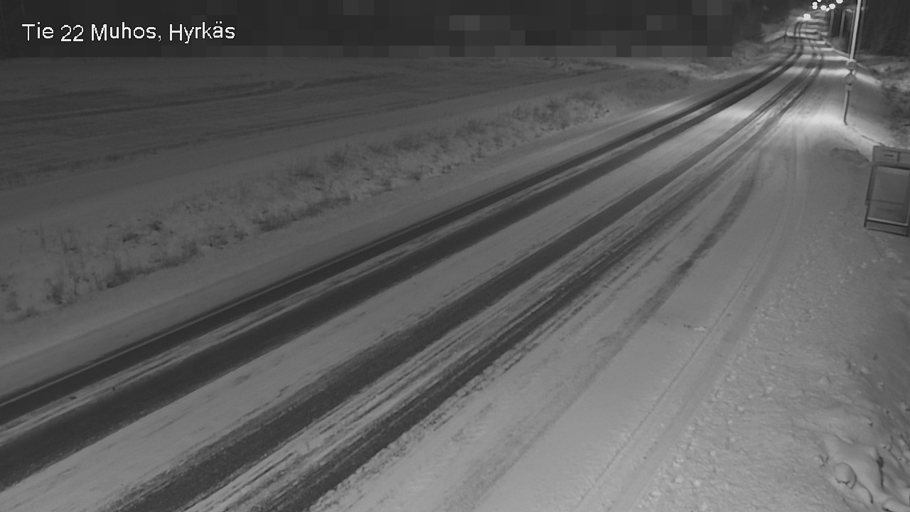 Kelikamerat Kuva Tie 22 Muhos, Hyrkäs, Muhos, Pohjois-Pohjanmaa