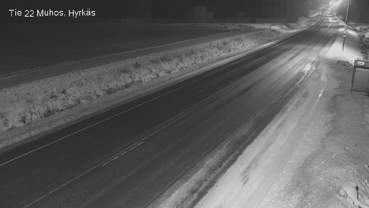 Kelikamerat Kuva Tie 22 Muhos, Hyrkäs, Muhos, Pohjois-Pohjanmaa