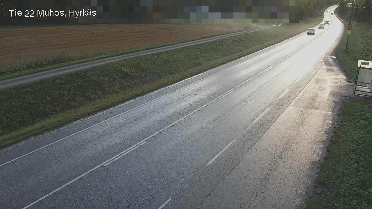Kelikamerat Kuva Tie 22 Muhos, Hyrkäs, Muhos, Pohjois-Pohjanmaa