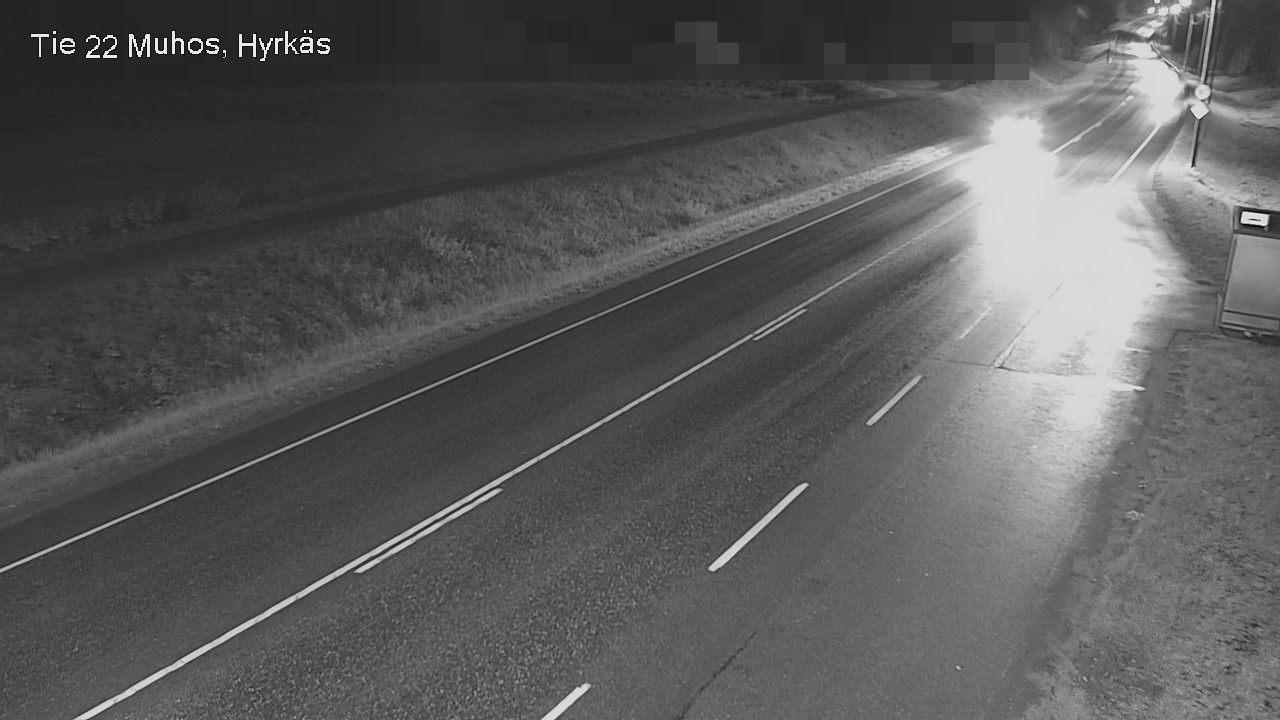 Kelikamerat Kuva Tie 22 Muhos, Hyrkäs, Muhos, Pohjois-Pohjanmaa