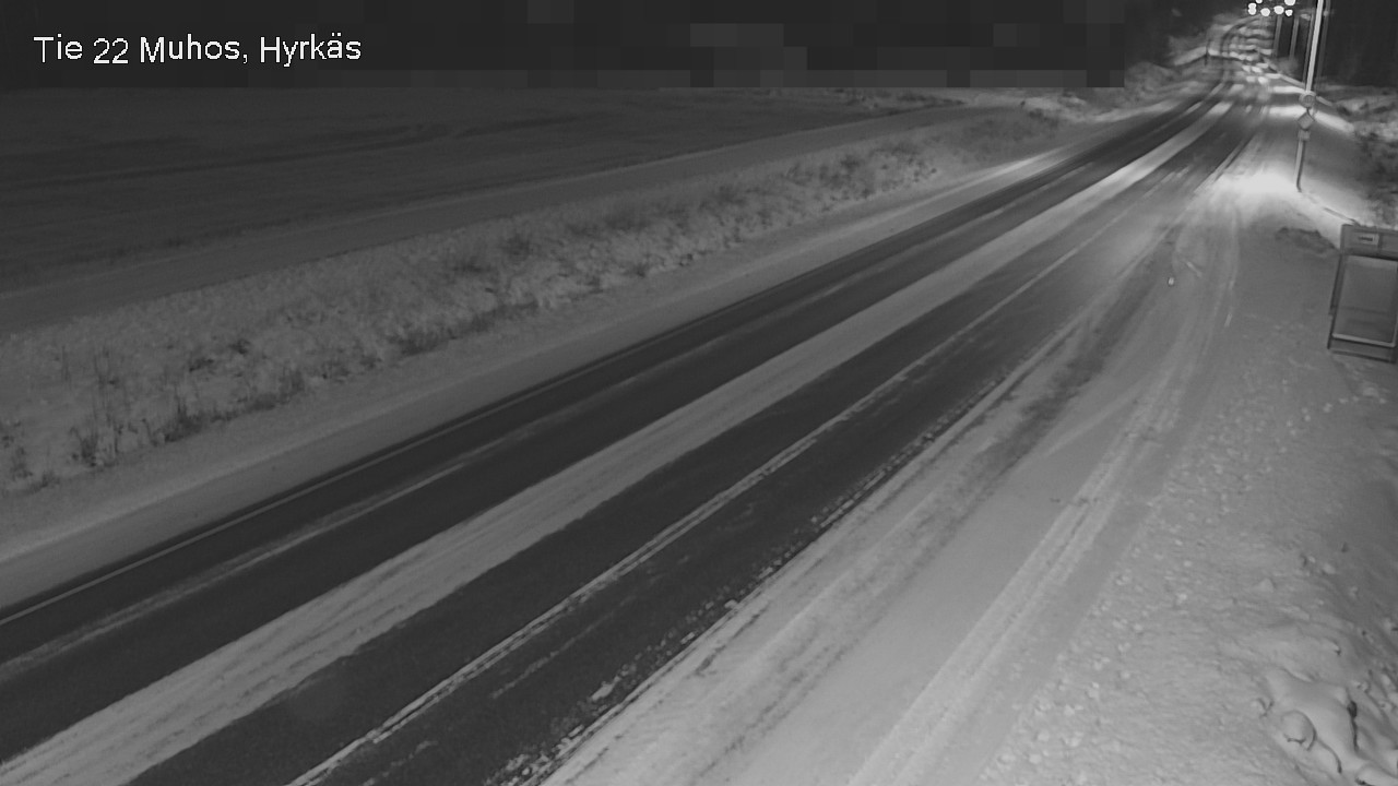 Kelikamerat Kuva Tie 22 Muhos, Hyrkäs, Muhos, Pohjois-Pohjanmaa