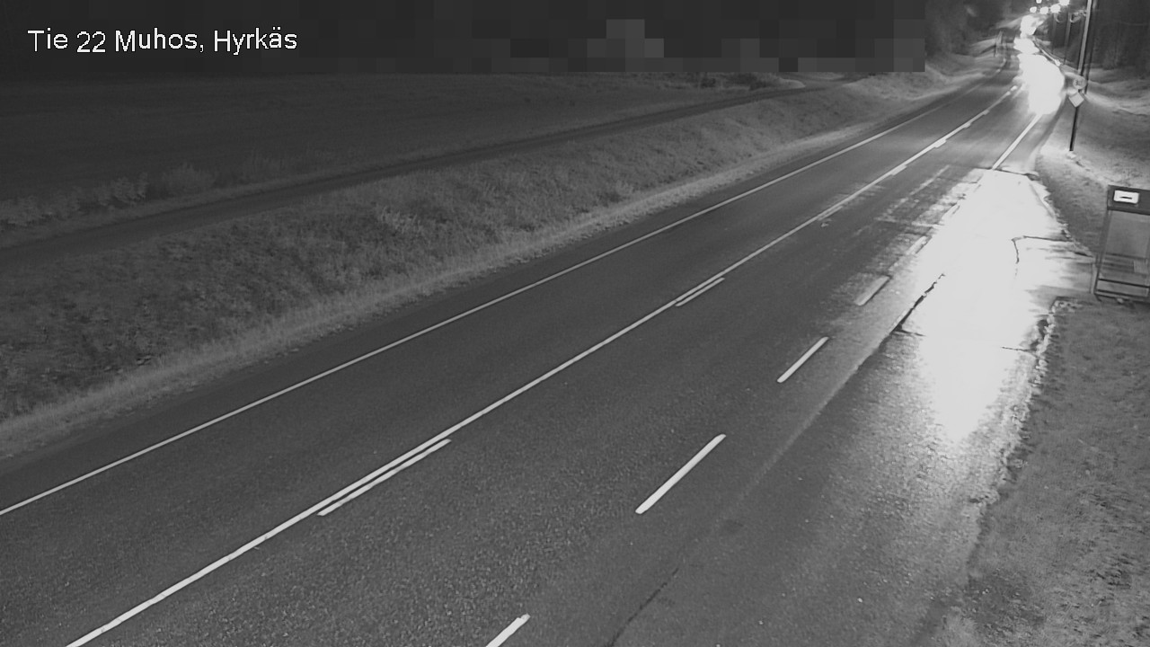 Kelikamerat Kuva Tie 22 Muhos, Hyrkäs, Muhos, Pohjois-Pohjanmaa