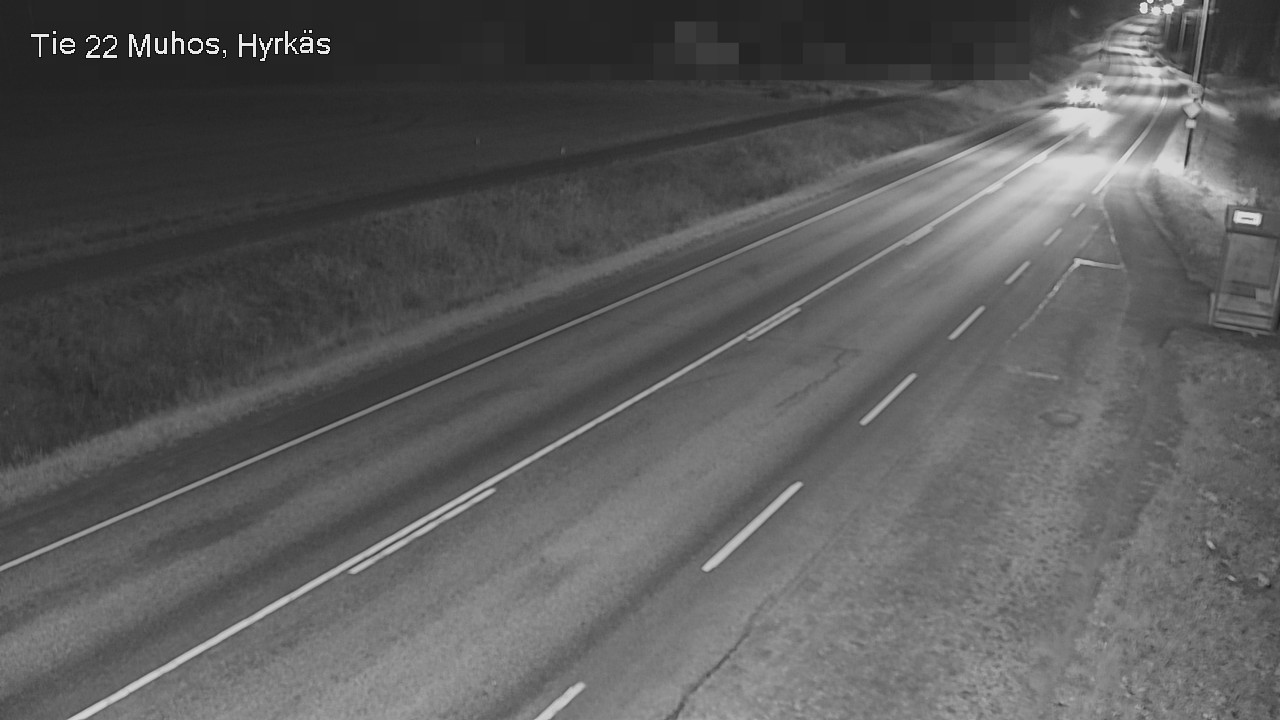 Kelikamerat Kuva Tie 22 Muhos, Hyrkäs, Muhos, Pohjois-Pohjanmaa