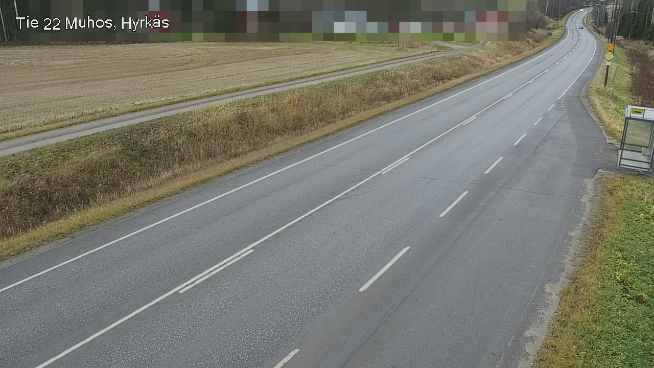 Kelikamerat Kuva Tie 22 Muhos, Hyrkäs, Muhos, Pohjois-Pohjanmaa