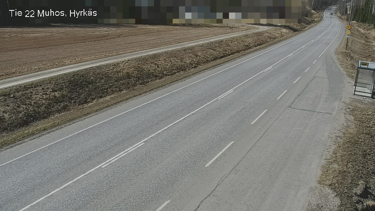 Kelikamerat Kuva Tie 22 Muhos, Hyrkäs, Muhos, Pohjois-Pohjanmaa